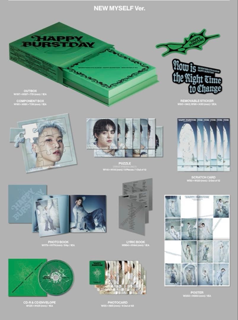 SEVENTEEN HAPPY BURSTDAY 3形態