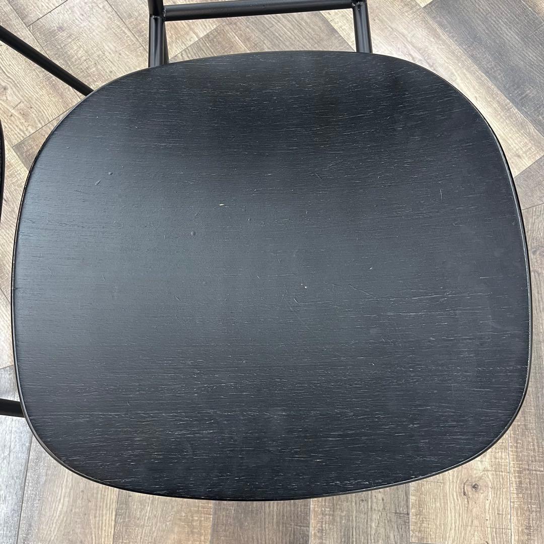 ①ASPLUND トンディーナ　ダイニングチェア　ブラック　イタリア製　2脚