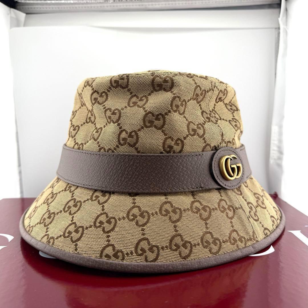 ✨未使用✨　GUCCI　グッチ バケットハット 帽子 Sサイズ フェラドラ