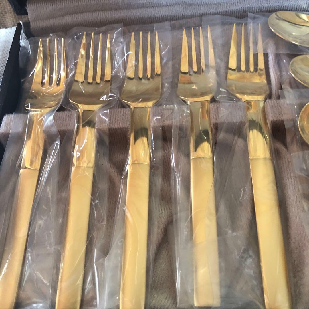 新品未使用❤️ノーベル賞90周年記念カトラリーYAMACO スプーンフォークセット