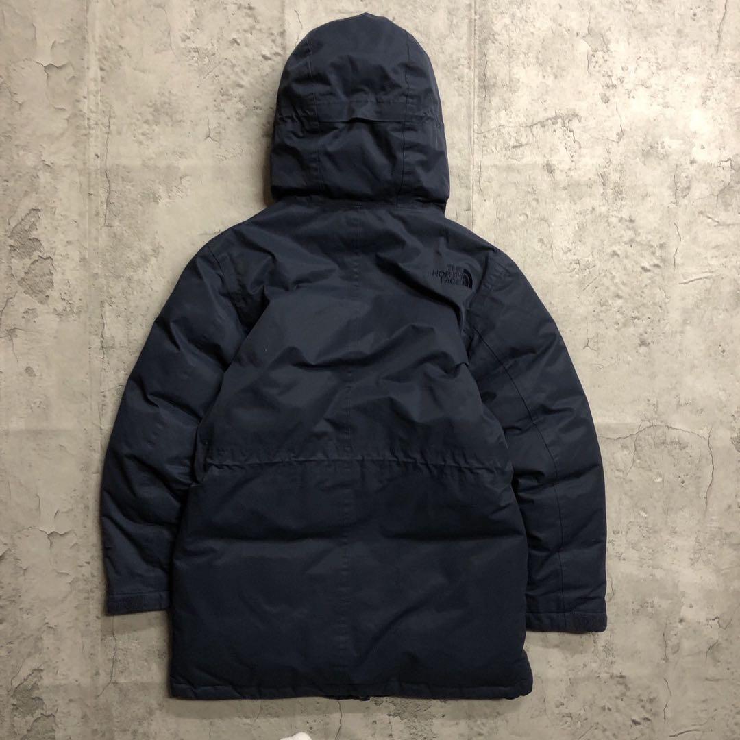 ノースフェイス/ダウンジャケット/ネイビー/モッズコート/コート/M