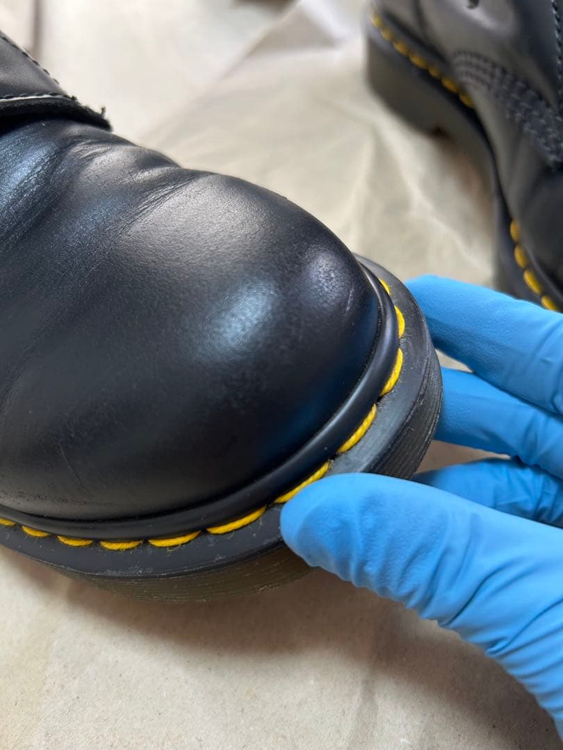 Dr. Martens ドクターマーチン 8ホール ブーツ ブラック(UK7)