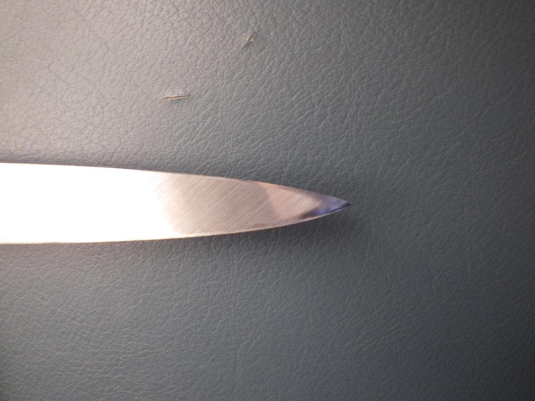 マ*メ様 水本焼★白選鋼・堺一文字光秀造/柳刃刺身包丁★鞘付属★