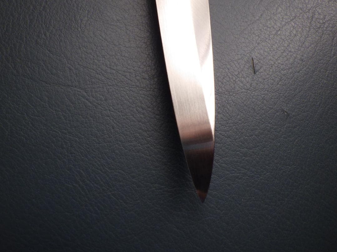 マ*メ様 水本焼★白選鋼・堺一文字光秀造/柳刃刺身包丁★鞘付属★