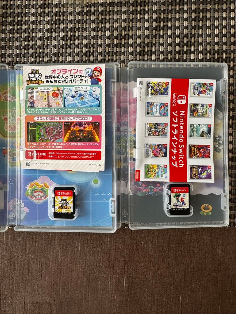 Switchソフト　スーパーマリオワールドとジャンボリーの2本セット