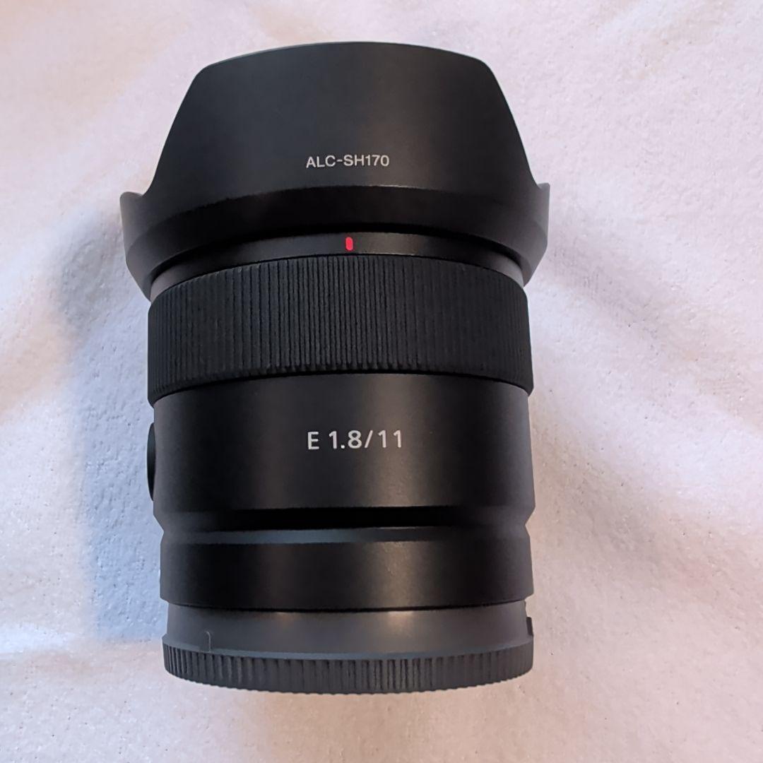 SONY E 11mm F1.8 レンズ (VF-55MPAM付)