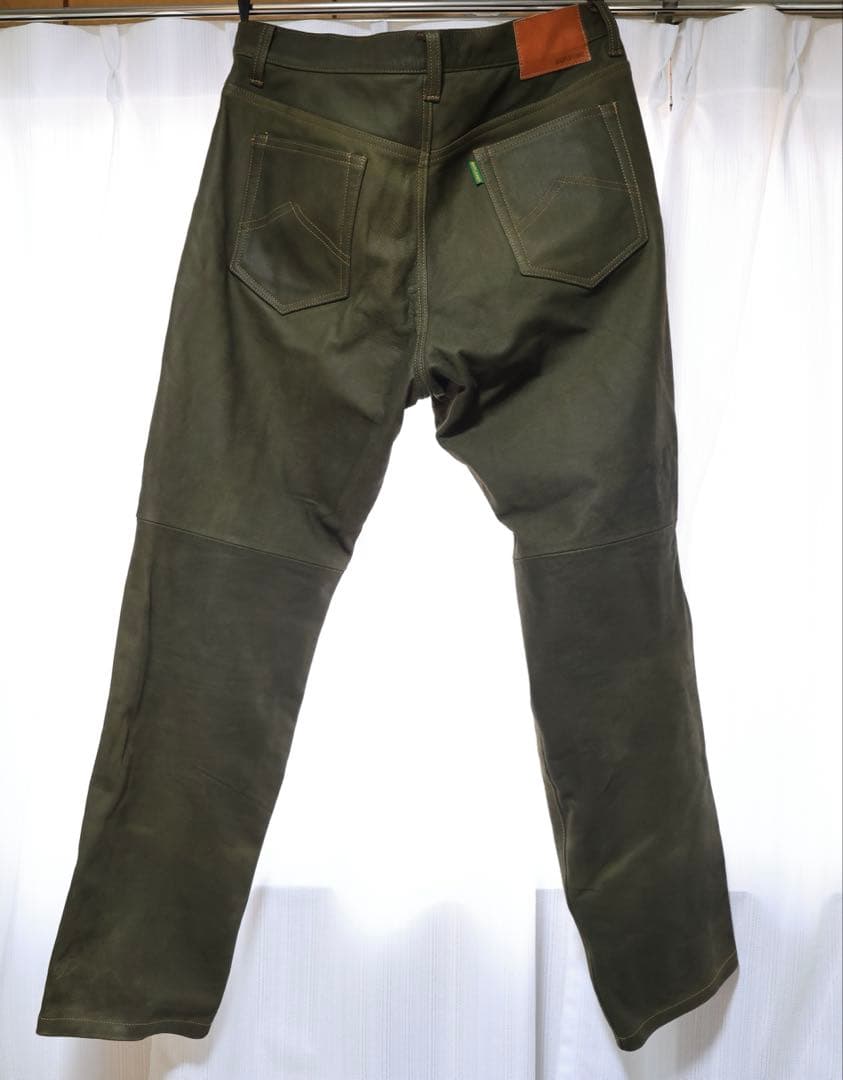 クシタニ EX-1220 エクスプローラージーンズ オリーブグリーン 35インチ