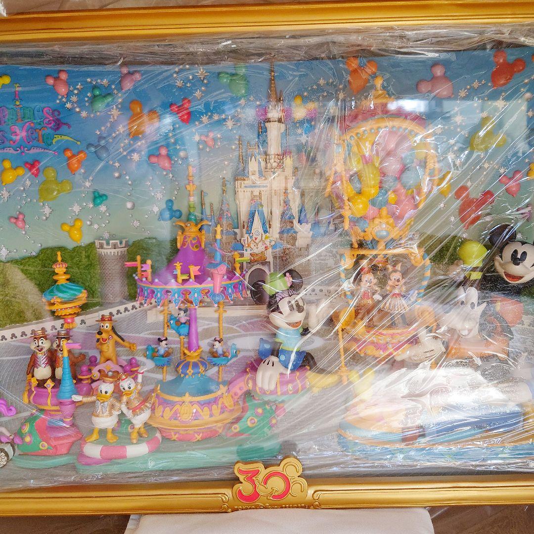 未使用 レア 限定 TDL ディズニーランド 30周年 フィギュア ディスプレー