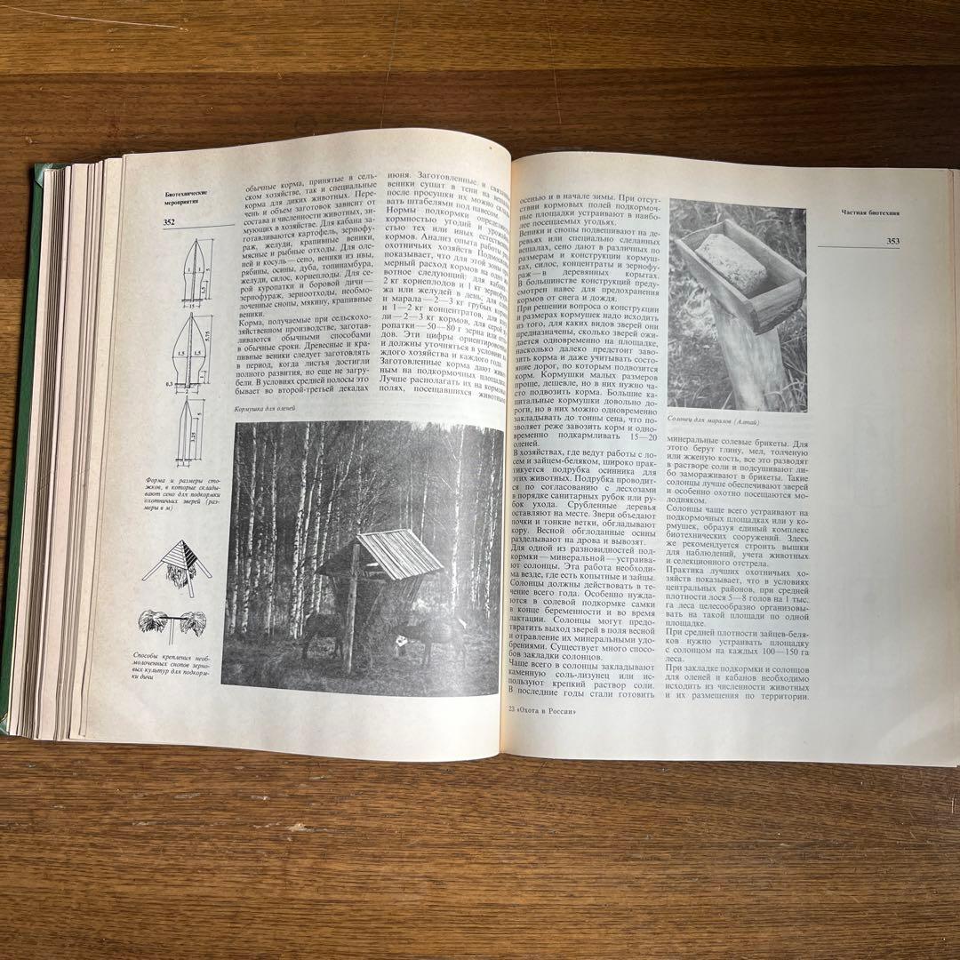 ロシア語　ロシアにおける狩猟