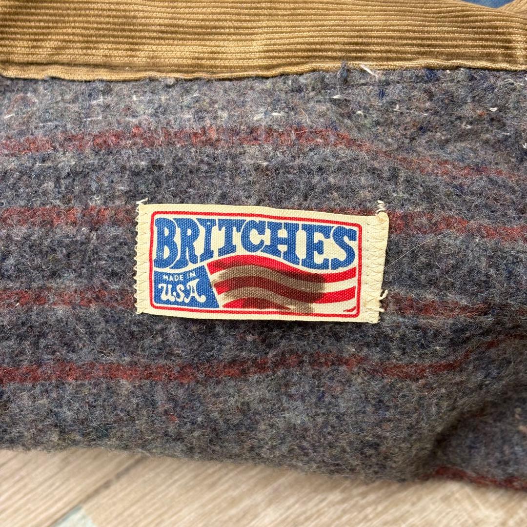 USA製 BRITCHES カバーオール ブランケット S相当 雰囲気◎