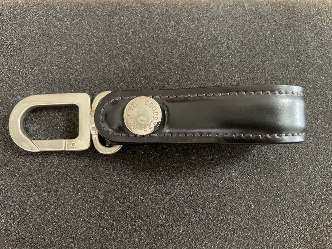 だ*す様 廃盤 レア 美品 キーホルダー ホーウィン コードバン ブラック 日本