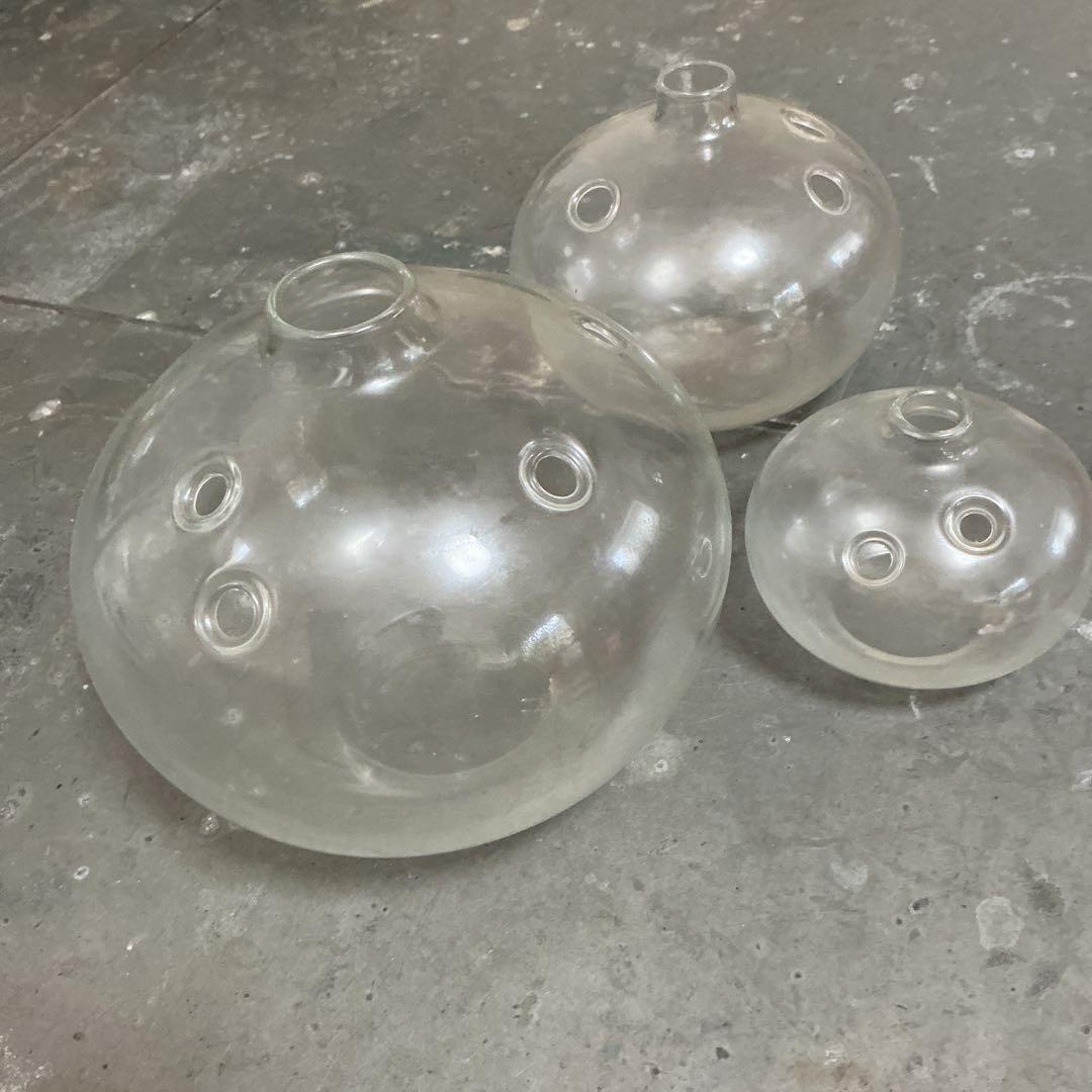 ホルムガード製　マイケル・バング１９７３- 数年　フラワベース3個セット