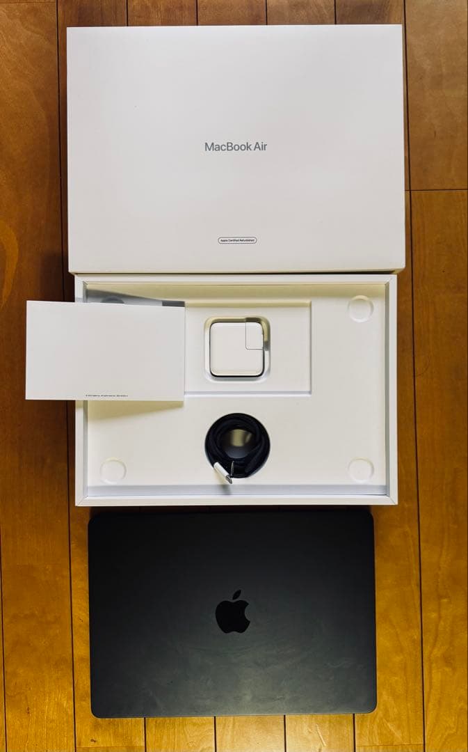 Apple MacBook Air M2 ミッドナイト　512GB 16GB