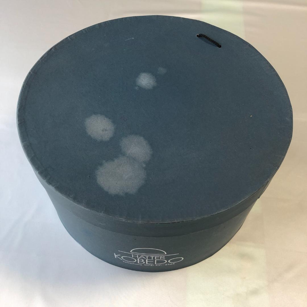 未使用級　イタリア製　ポンテリアルト カンカン帽　麦わら帽子　59cm