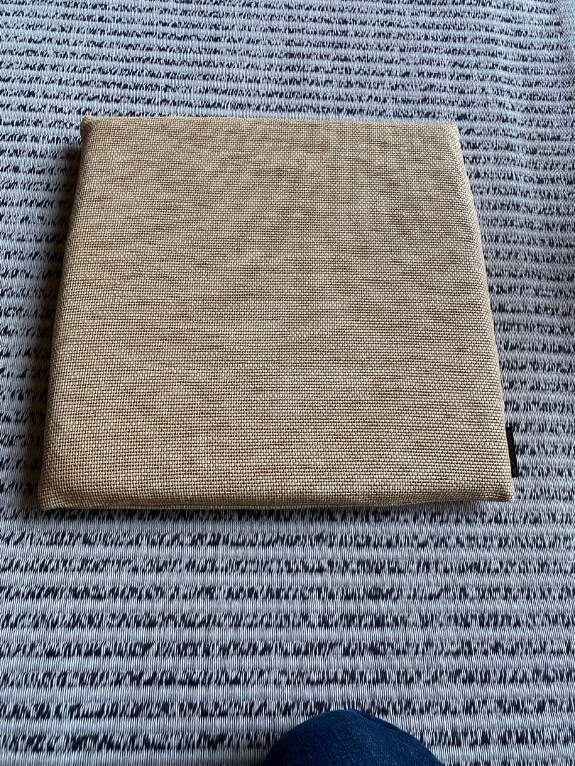 北欧クッションカバー Woodnotesウッドノーツ/natural/white