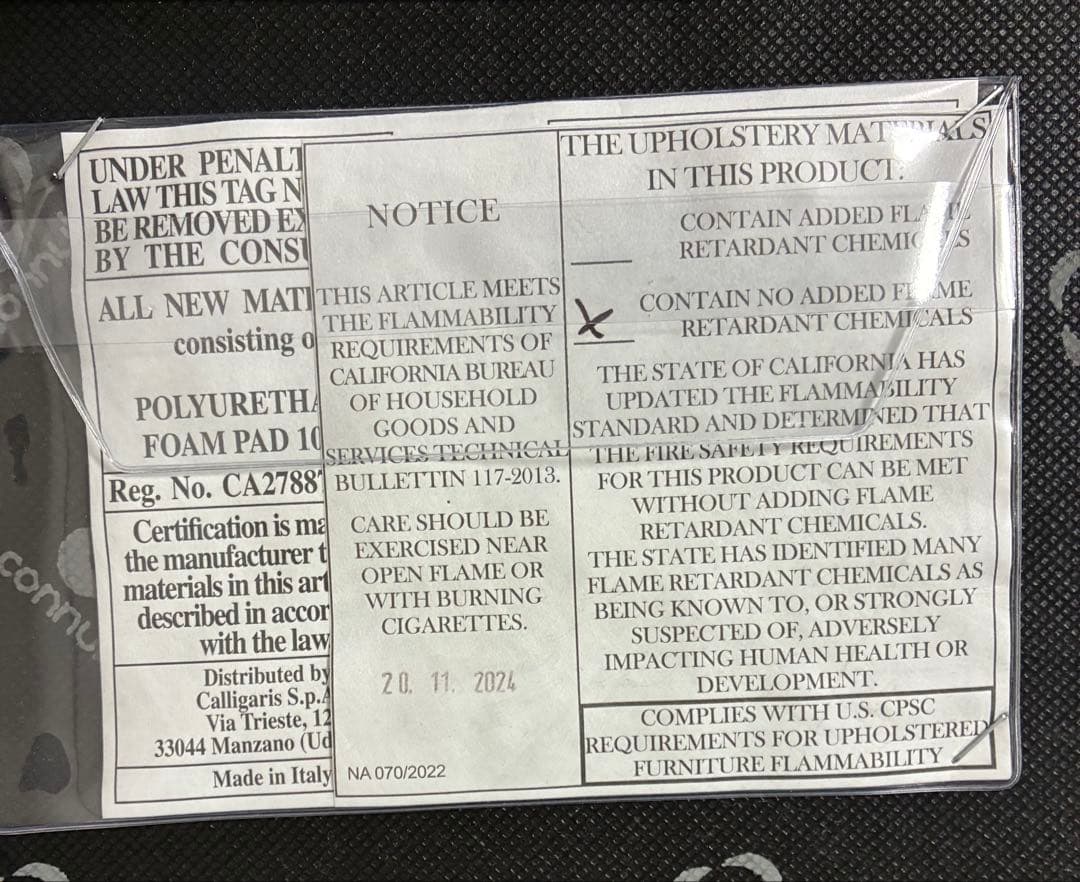 カリガリス　ニューヨーク　ダイニングチェア①