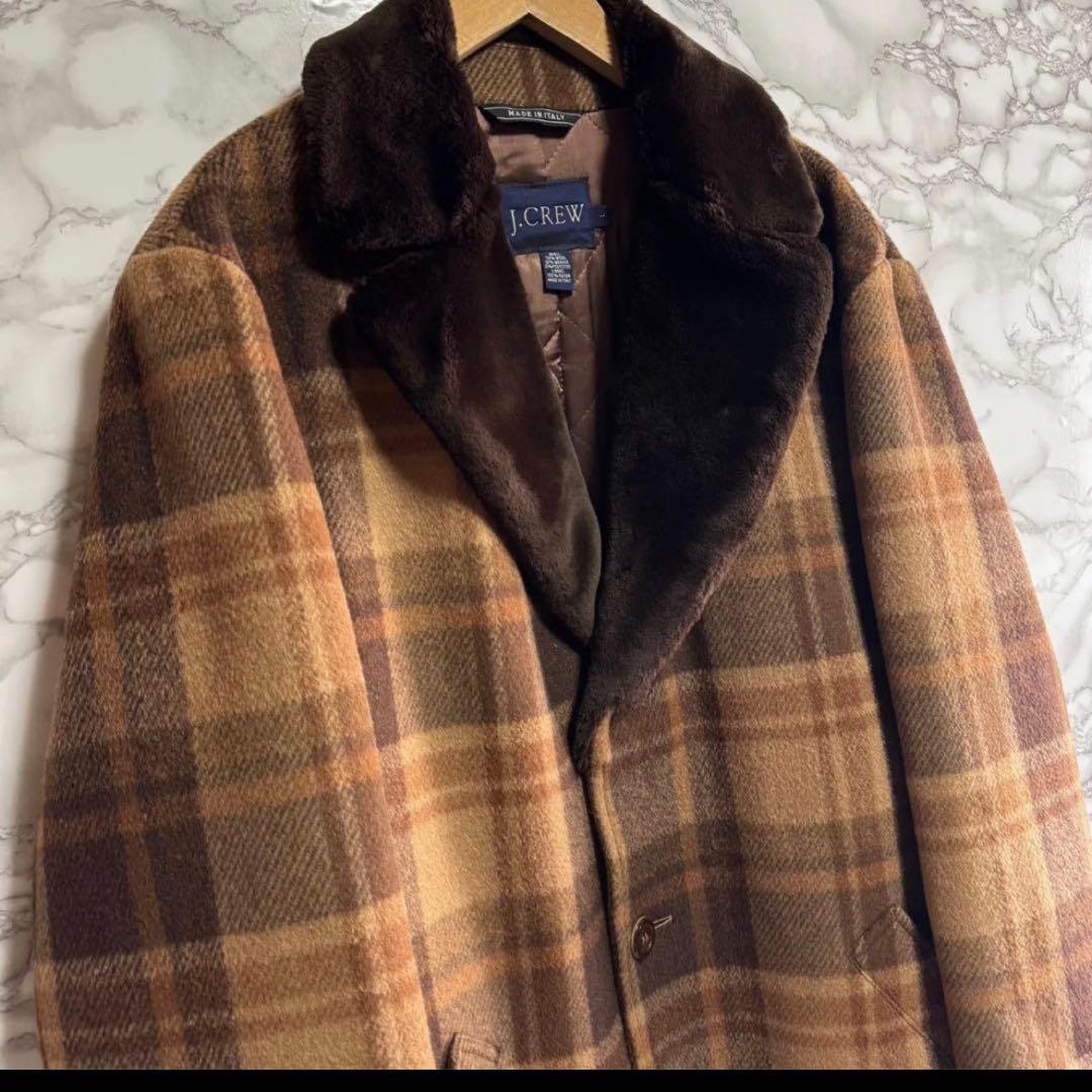 希少【J.CREW】イタリア製 紺タグ vintage/レナウン/ギャングコート