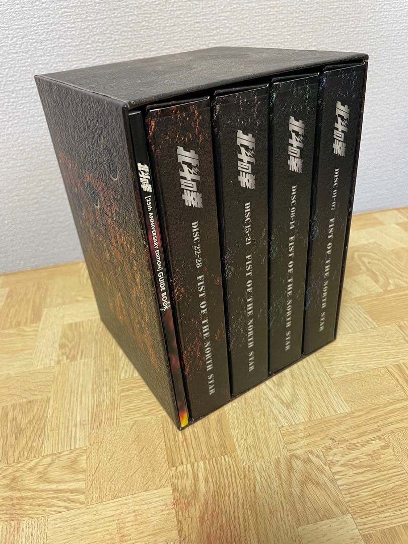 「北斗の拳」25周年記念 DVD-BOX ケンシロウ&黒王号 フィギュア付き