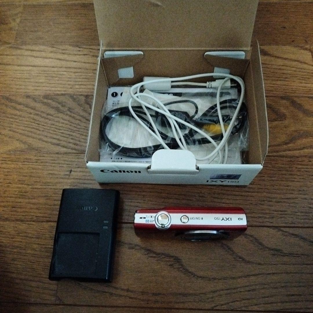 Canon IXY 150 レッド 本体と付属品