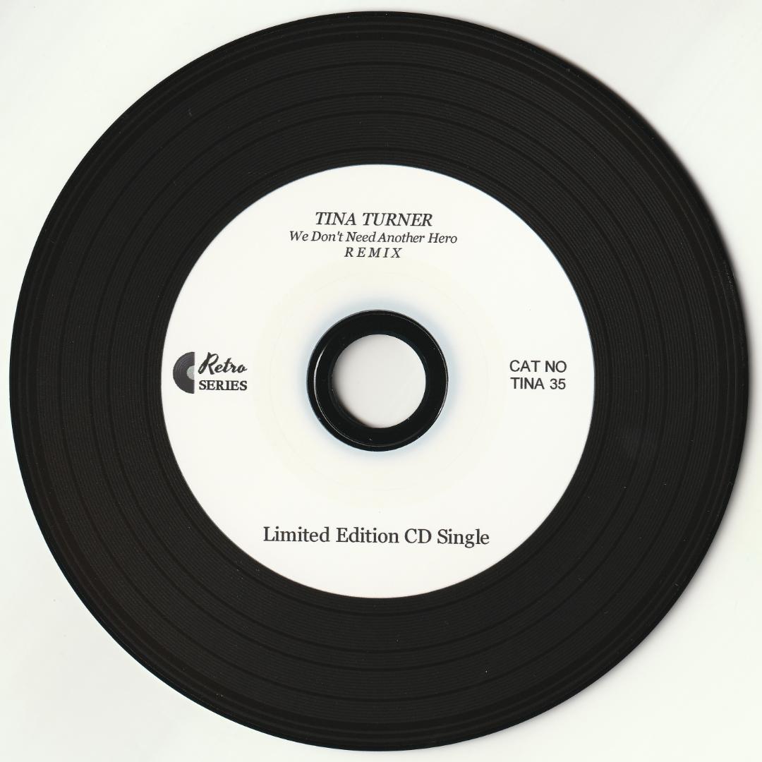 Tina Turner　孤独のヒーロー REMIX　リミックス集 CD