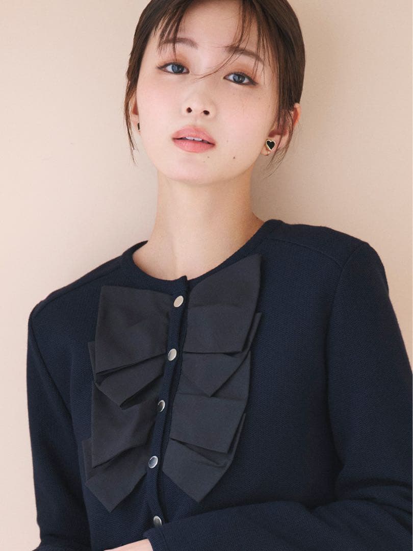 美品☆CELFORD セルフォード♡ ダブルリボンカノコジャケット 入学式卒業式