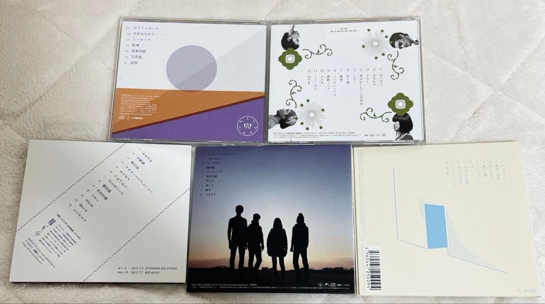 チリヌルヲワカ　CDアルバム　5枚セット 廃盤　GO!GO!7188