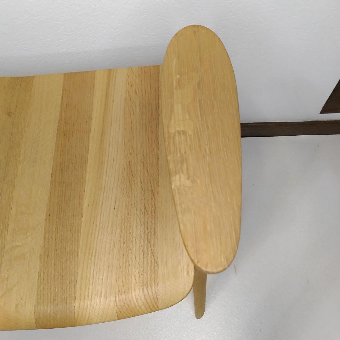 karimoku カリモクリ アーム付き スツール スツール 天然木