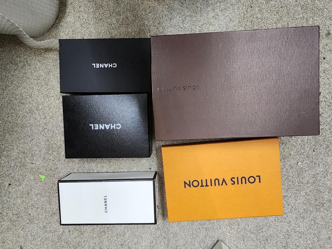 ルイヴィトン・シャネル　空き箱 8個まとめ売り