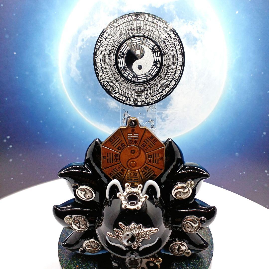 九尾の狐✨⭐️オルゴナイト⭐️✨魔除け■財運■金運■精神安定