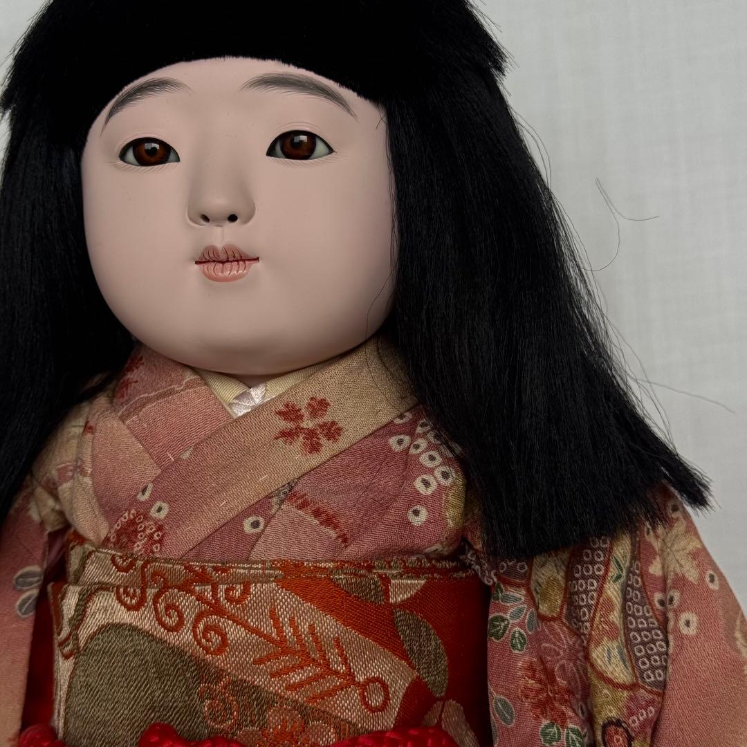 市松人形　松乾斎東光　身長41.5cm