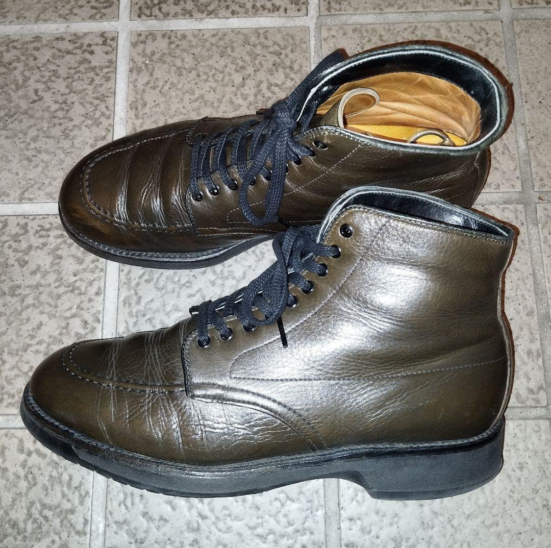 ひ*の様 オールデン◇インディブーツ◇オリーブグリーン◇6 1/2D◇希少◇格安