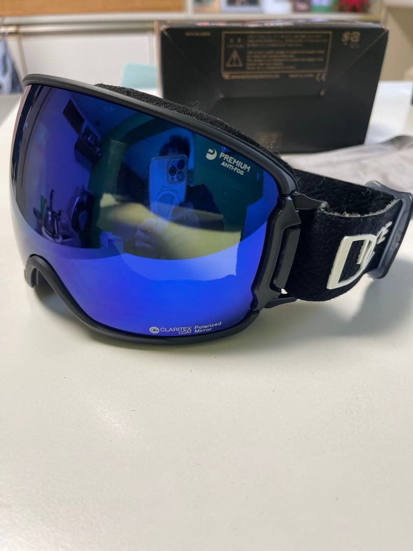 DICE BOARD GOGGLES ブルーミラー