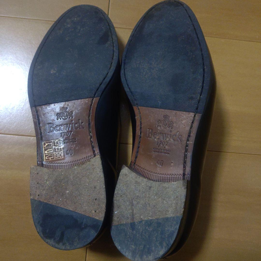 Berwick ビットローファー ブラック 黒 40 25.5cm相当