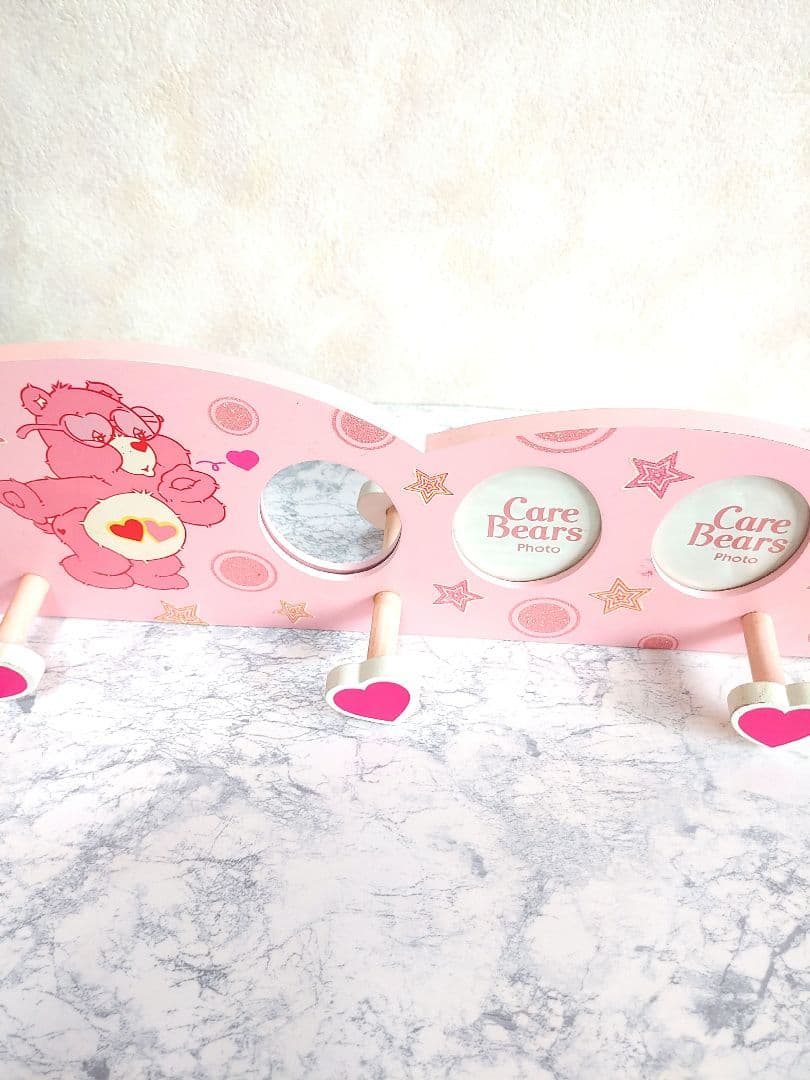 Care Bears ケアベア　ウォールハンガー×写真×鏡　壁掛け
