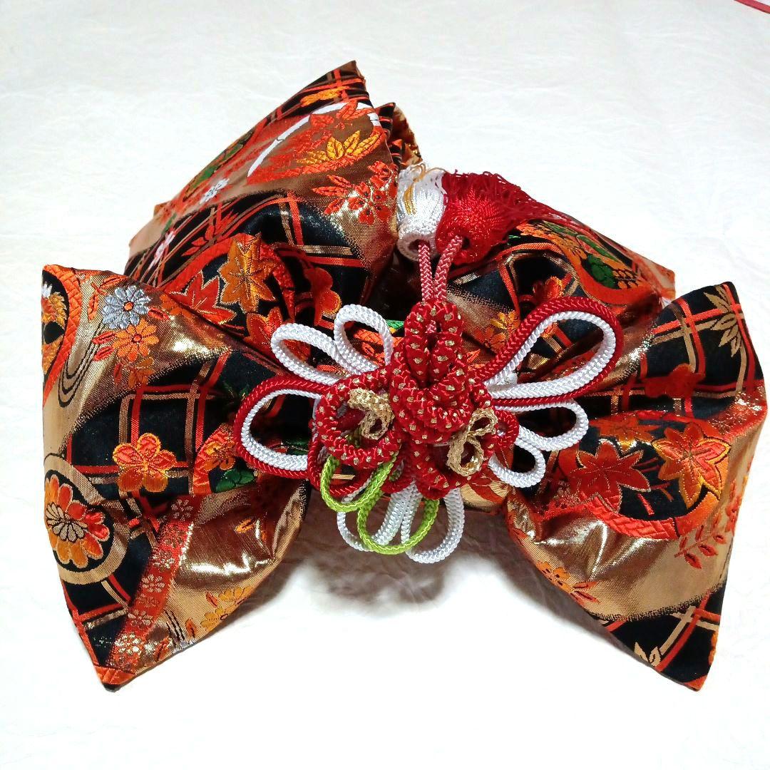 七五三　七歳　着物・結び帯フルセット　⑨