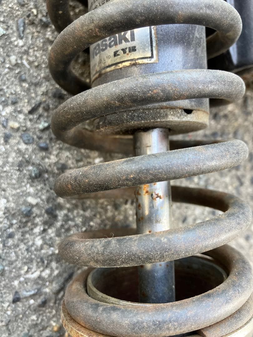 ゼファー400 純正 リアサス　サスペンションKawasaki