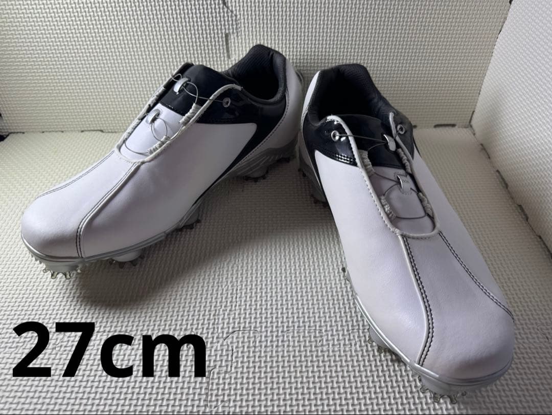 ☆新品・未使用☆ FOOTJOY BOA ゴルフシューズ ホワイト/ブラック