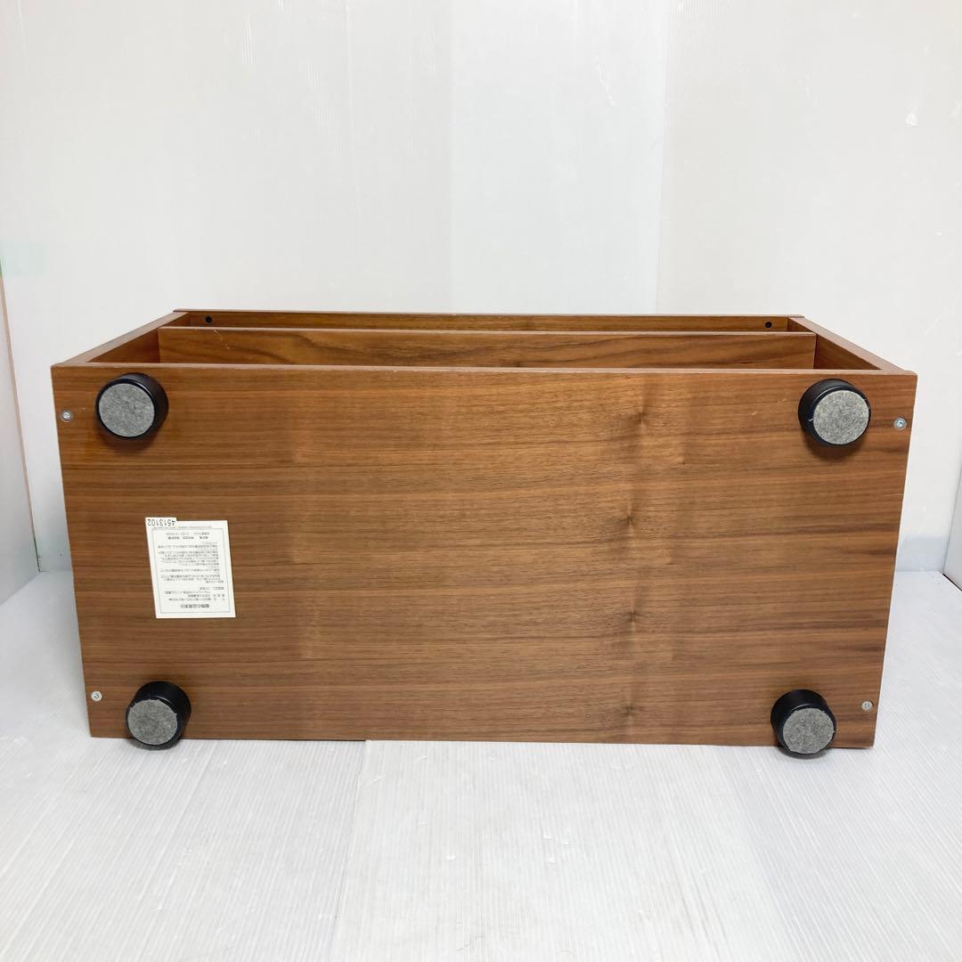 MUJI 無印良品 木目調 テレビ台 スタッキングキャビネット