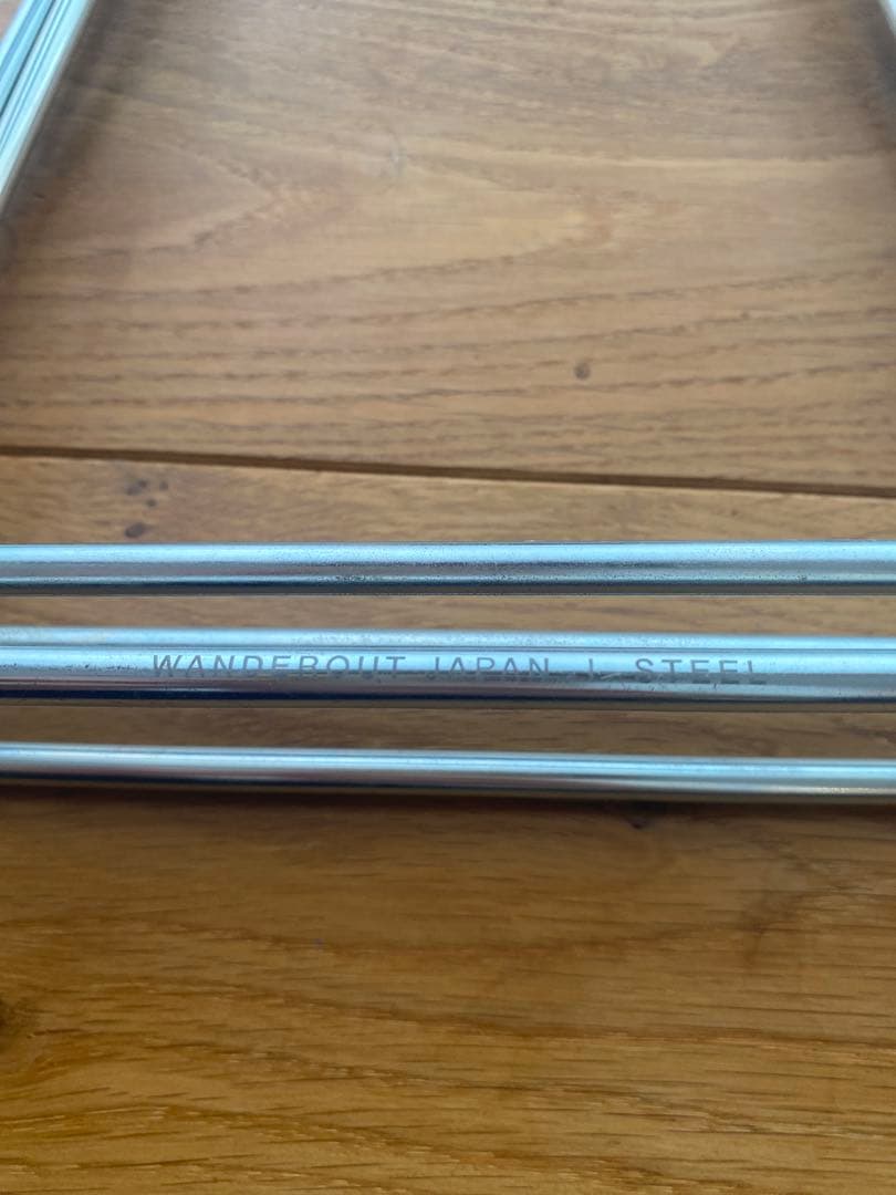 wonderout ステンレス製折りたたみキャンプテーブル　セットアウトドア