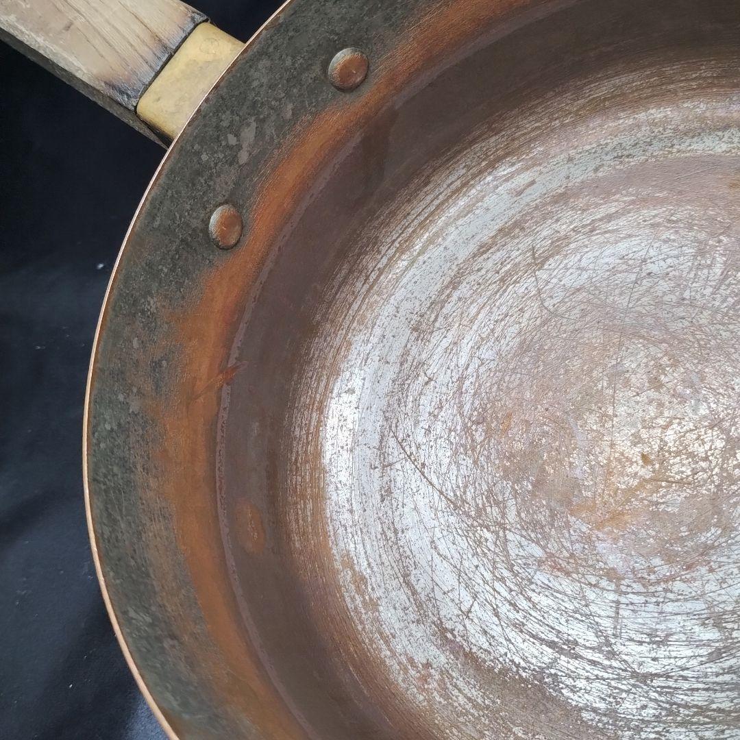 銅製　片手鍋