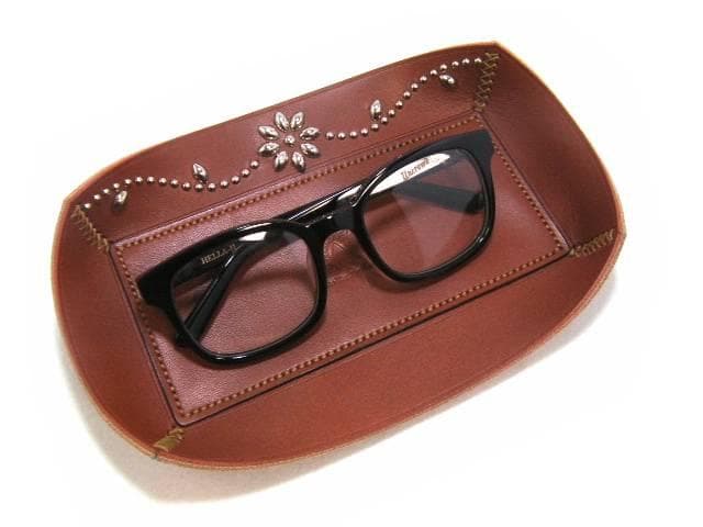 栃木レザー 小物入れトレー キャッシュトレー インテリアトレイ 本革