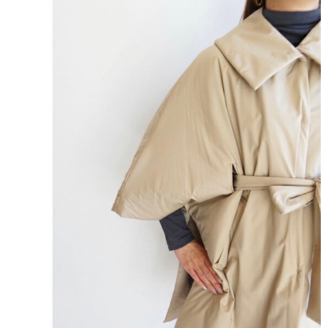 新品タグ付き✨ Ballsey パデットツイル ベルテッドポンチョ