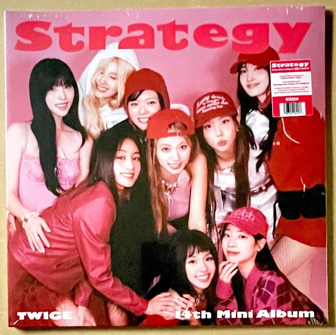 TWICE strategy レコード トレカ ポスター スリップマット 新品