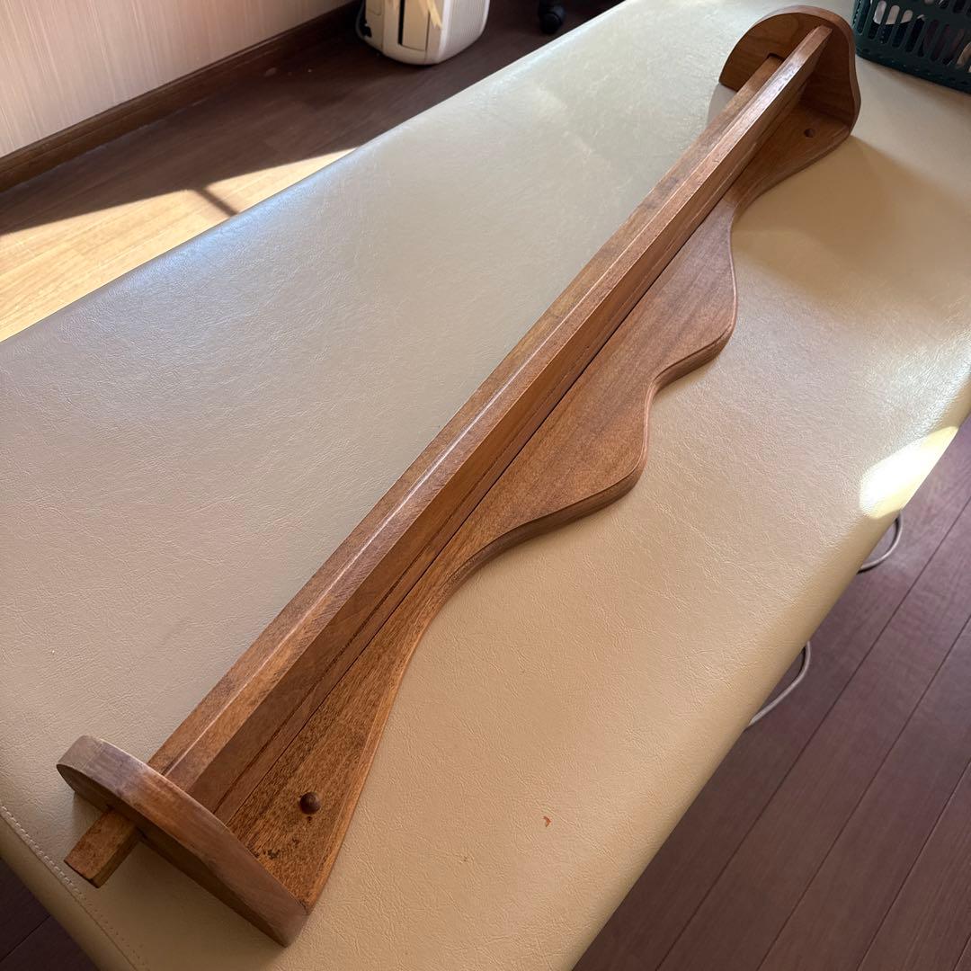 ポール付きカーテンシェルフ