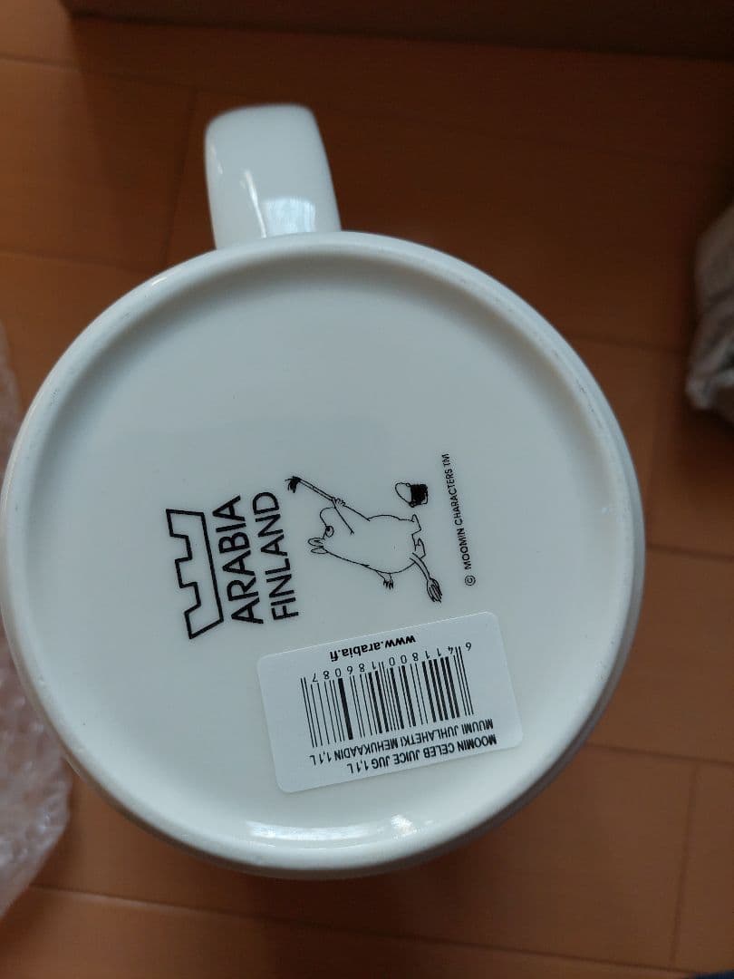 ムーミン　セレブレーション　限定品　ビスケットジャー　ジュースジャグ　セット