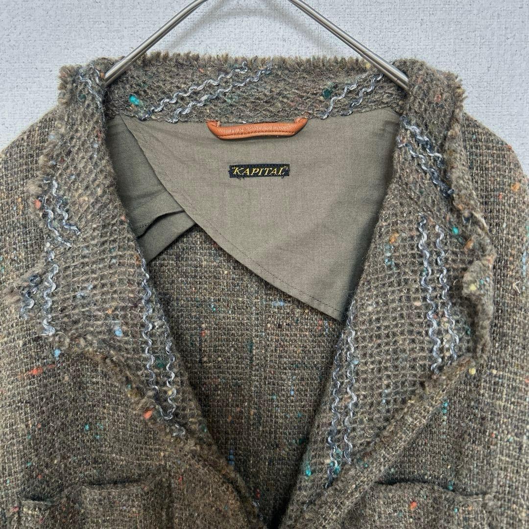 KAPITAL ツイードホーボージャケット　M サイズ2 キャピタル