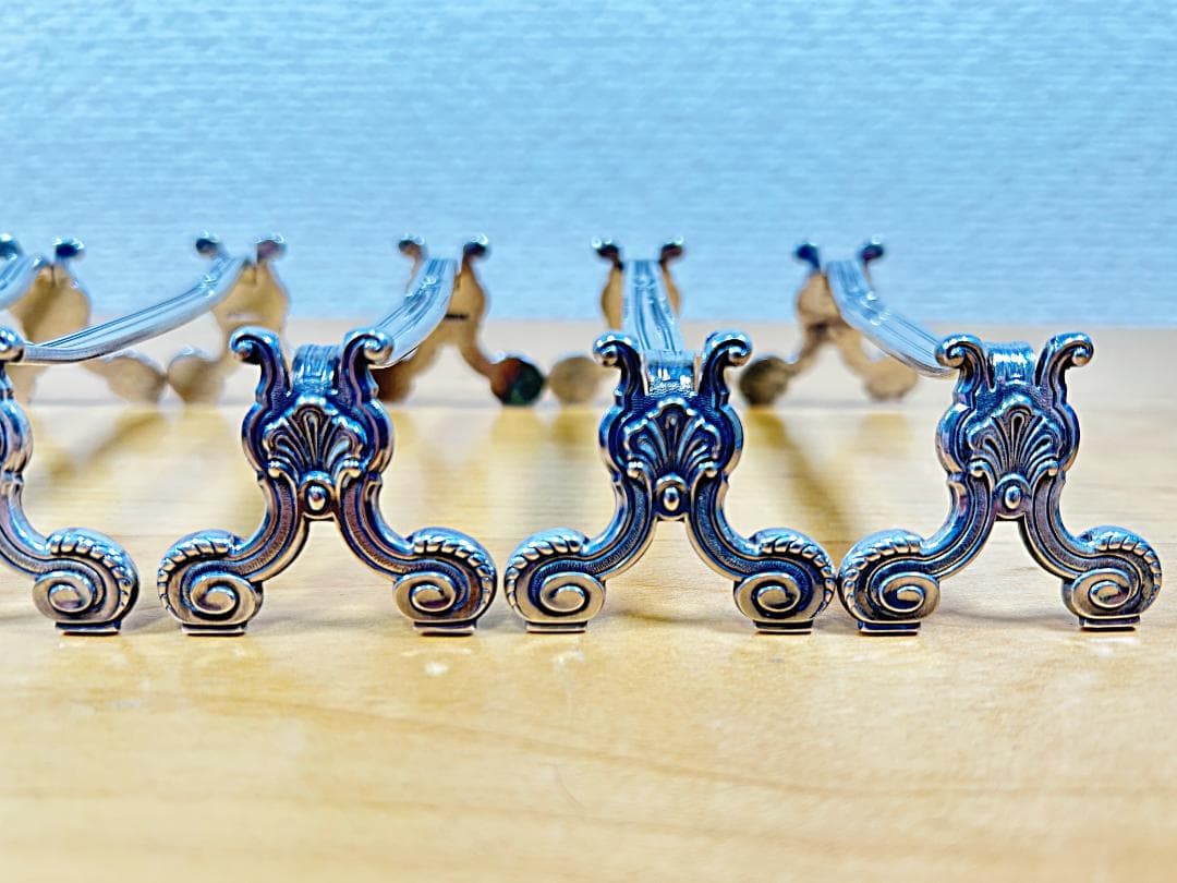 箱付 クリストフル ヴァンドーム アルカンシア ナイフレスト 6個 コキーユ ②