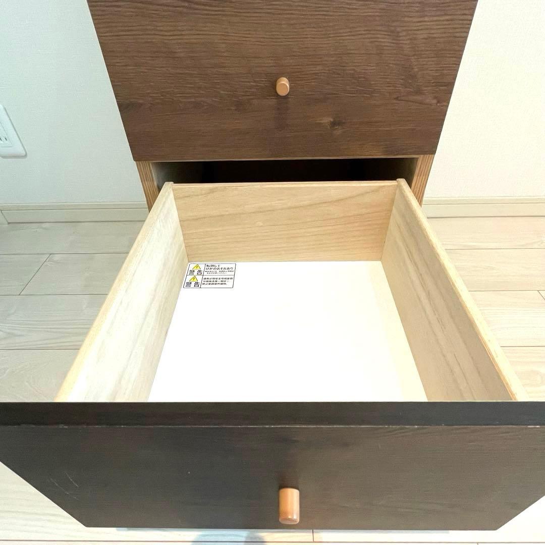 【送料込み‼︎】ニトリ　チェストラック　Nランダム40 飾り棚　ブラウン　おしゃれ