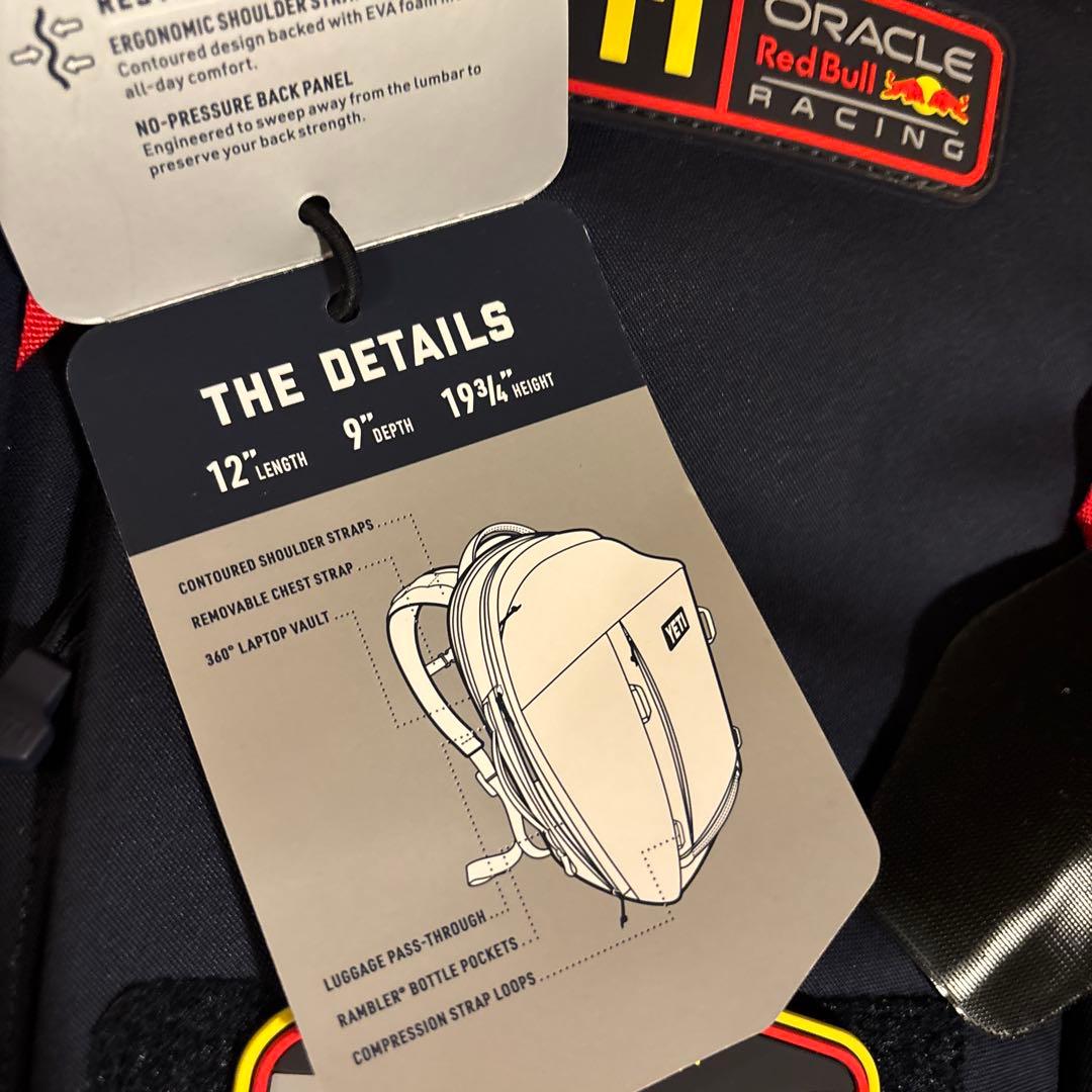 YETI X F1 ORACLE RED BULL RACING バックパック