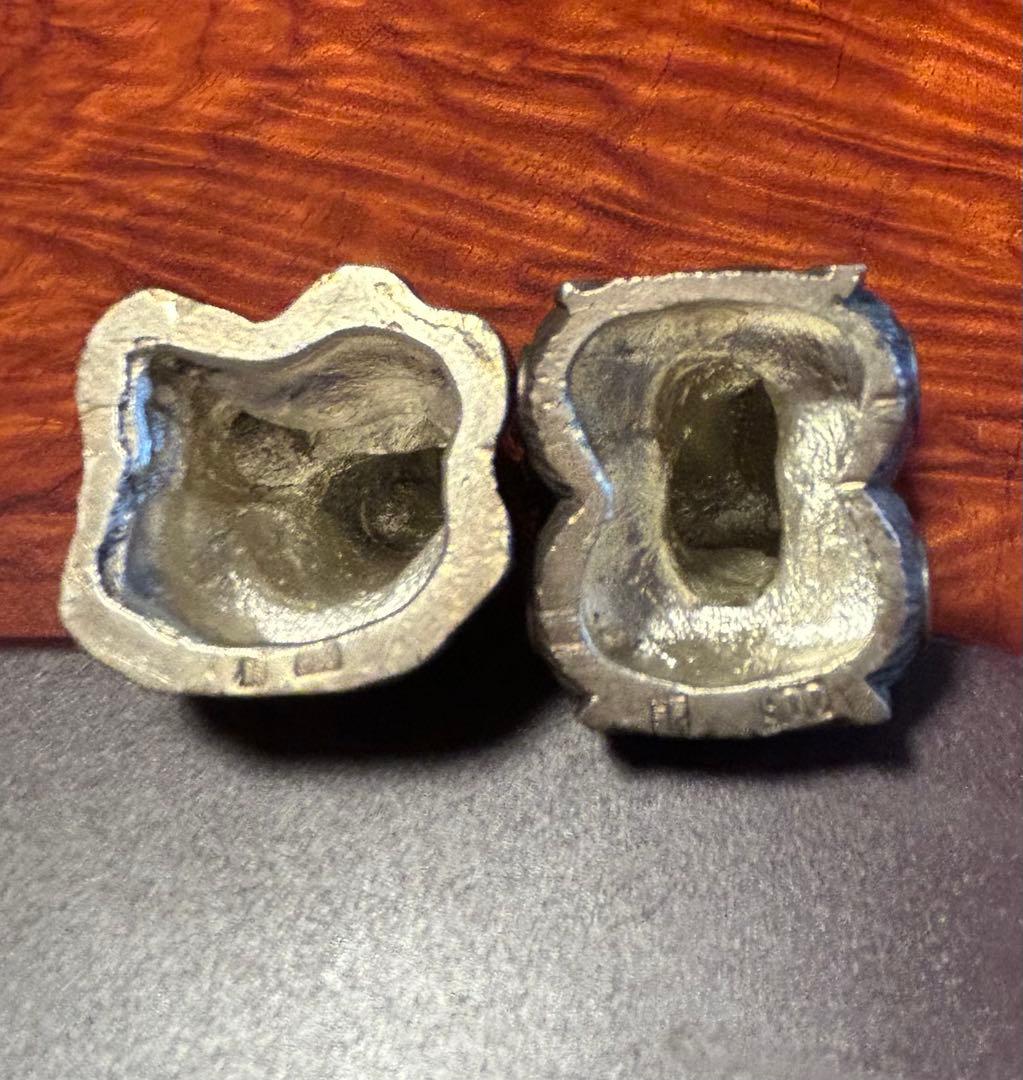 銀　900 置物 二つセット